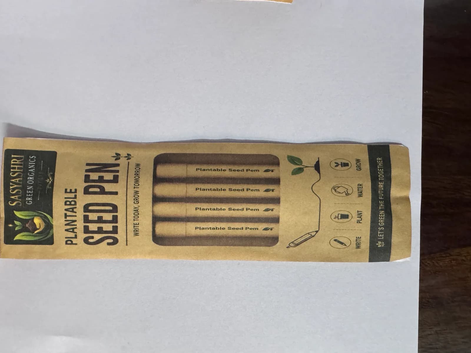 SASYASHRI Plantable Seed Pen pack